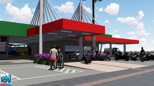 Reforma da rodoviária vai custar R$ 598 mil e ordem de serviço da pista de caminhada já foi assinada - Imagem da galeria de imagens