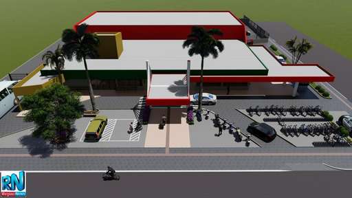 Reforma da rodoviária vai custar R$ 598 mil e ordem de serviço da pista de caminhada já foi assinada - Imagem da galeria de imagens