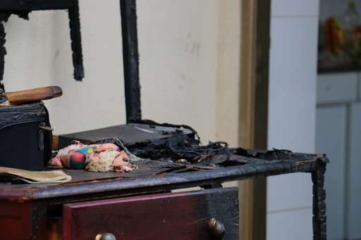 Princípio de incêndio em residência mobiliza Bombeiros no São Bento - Imagem da galeria de imagens