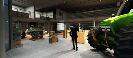 Fabricante alemã de tratores fecha negócio com produtores e 1ª concessionária do país começa ser construída em Sidrolândia - Imagem da galeria de imagens