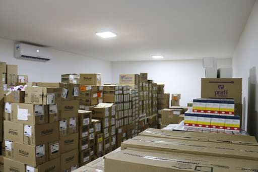 Em solenidade restrita, prefeito inaugura central de medicamentos na UPA - Imagem da galeria de imagens
