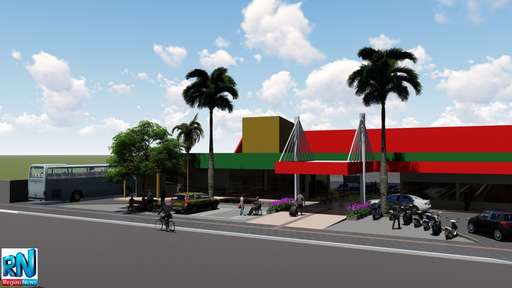 Reforma da rodoviária vai custar R$ 598 mil e ordem de serviço da pista de caminhada já foi assinada - Imagem da galeria de imagens