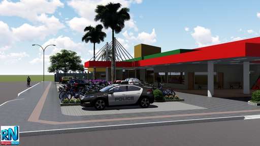 Reforma da rodoviária vai custar R$ 598 mil e ordem de serviço da pista de caminhada já foi assinada - Imagem da galeria de imagens