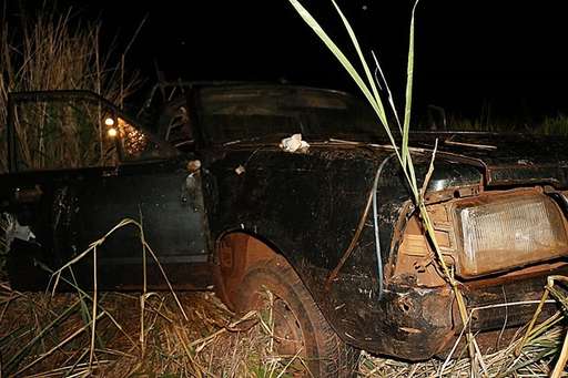 Idosa fica gravemente ferida em acidente provocado por caminhonete na BR-060 - Imagem da galeria de imagens