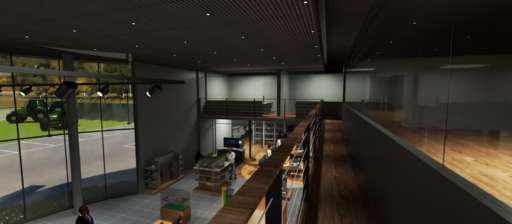 Fabricante alemã de tratores fecha negócio com produtores e 1ª concessionária do país começa ser construída em Sidrolândia - Imagem da galeria de imagens
