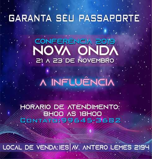 Com tema A Influência, IES realiza conferência Nova Onda na semana que vem - Imagem da galeria de imagens