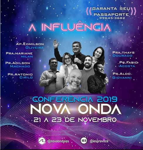 Com tema A Influência, IES realiza conferência Nova Onda na semana que vem - Imagem da galeria de imagens
