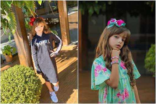 Menina de 8 anos representa Sidrolândia em concurso de Miss e faz sucesso nas redes sociais - Imagem da galeria de imagens