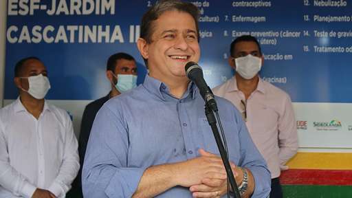 Prefeitura entrega obra de reforma e ampliação do ESF Atílio Luiz - Cascatinha II - Imagem da galeria de imagens