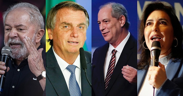 Lula segue 44 Bolsonaro tem 31 Ciro 8 Tebet 4 Eleições