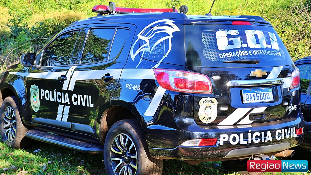 Polícia Civil prende foragido da justiça em Campo Grande Policial