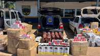 R$ 370 mil em produtos contrabandeados são apreendidos na MS-164
