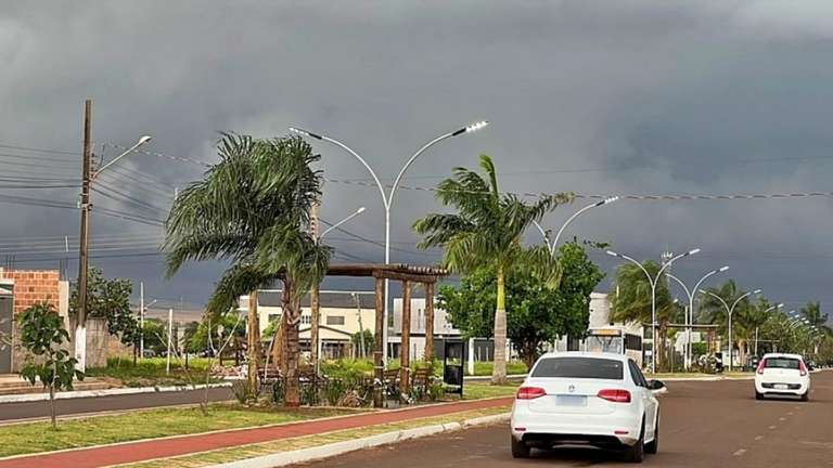 Chuva intensa e risco de tempestades em Mato Grosso do Sul e Região nesta quinta