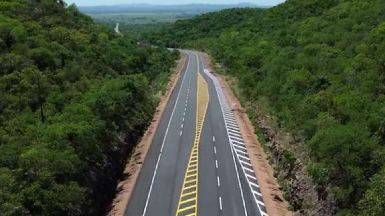 Rota Bioceânica ganha fôlego com avanço das obras na BR-267