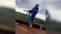 Suspeito preso retirou câmera de jovem que morreu em salto de rope jump, diz polícia