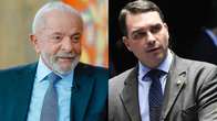 Lula tem 48,8% e Flávio Bolsonaro, 42,3% no 2º turno