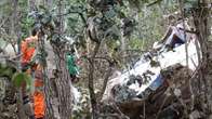 Após horas de buscas, aeronave é localizada com dois mortos em área de mata