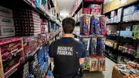 Receita descobre 'entreposto de muambas' e apreende R$ 1 milhão em mercadorias