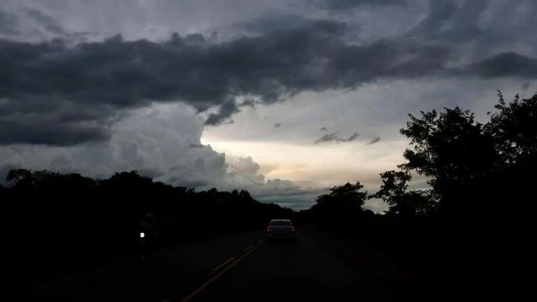 Mato Grosso do Sul está no caminho de uma nova frente fria com temporais e trovoadas