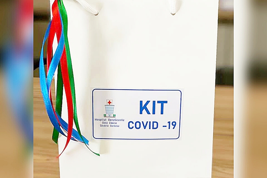 Hospital usa kit de medicamentos para tratar pacientes com Covid-19