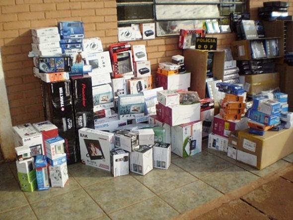 Morador de BrasÃ­lia perde diversas mercadorias em barreira policial de MS