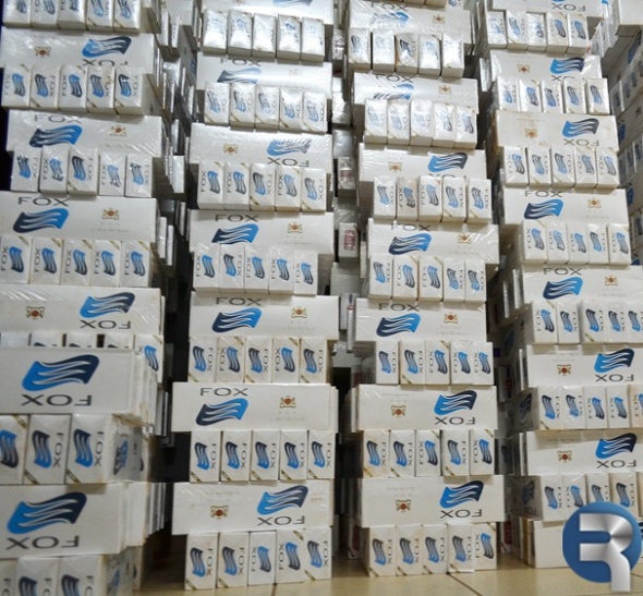 PM faz grande apreensÃ£o de cigarros em Assentamento de SidrolÃ¢ndia