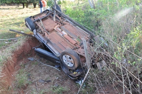 Acidente mata jovem entre GlÃ³ria de Dourados e DeodÃ¡polis