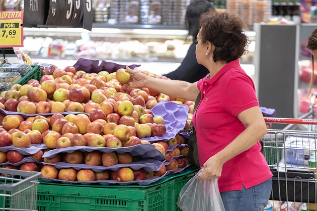 Vendas nos supermercados tÃªm alta real de 2,07% em 2018