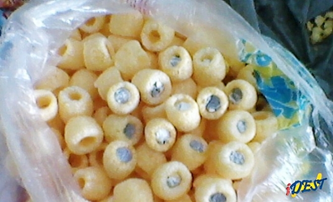 PolÃ­cia desvenda esquema de entrega de salgadinhos com maconha em presÃ­dio