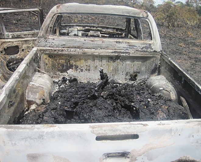 Homens mortos em Paranhos foram baleados e depois carbonizados
