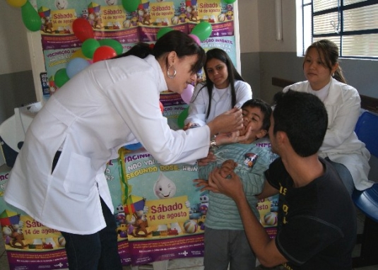 Poliomielite: GlÃ³ria espera superar 2Âª etapa em duas semanas