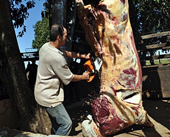 PolÃ­cia fecha abatedouro que fornecia carne ilegal para aÃ§ougues de Campo Grande