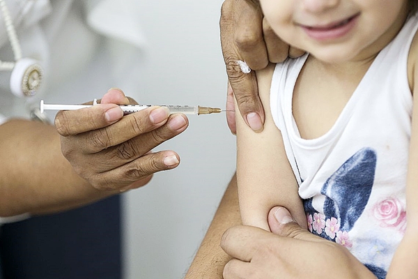 Campanha de vacinaÃ§Ã£o contra sarampo e pÃ³lio termina na sexta