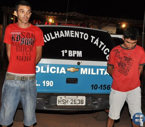 Policia Militar prende homens com droga e menores que furtaram bicicleta
