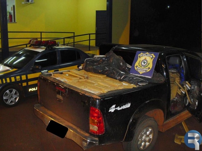 Traficante cai na valeta de posto de combustÃ­vel ao tentar escapar da PRF