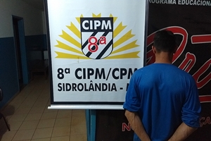 PM recaptura ÂPokemonÂ, foragido desde maio do semiaberto