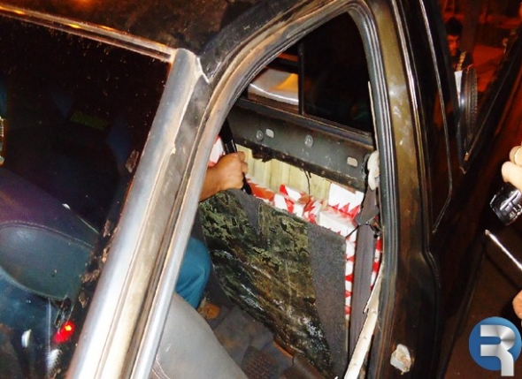 PolÃ­cia RodoviÃ¡ria Militar intercepta 40 quilos de pasta base de cocaÃ­na