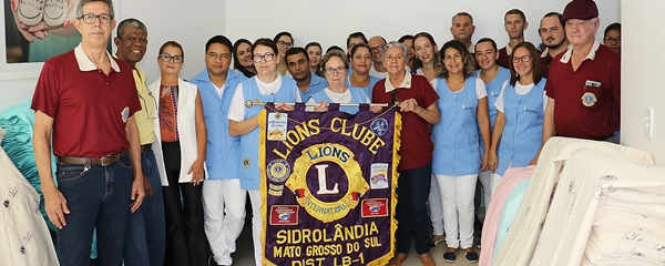 Hospital renova rouparia e compra 3 frigobares apÃ³s repasse do Lions Clube