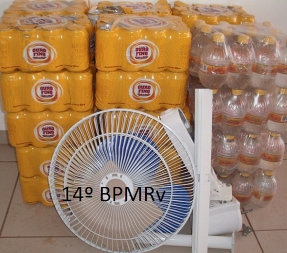 PRE apreende 300 latas de cerveja contrabandeada