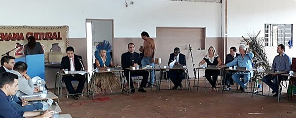 Semana do Ãndio: Vereador Gringo Ã© o primeiro terena a presidir sessÃ£o da CÃ¢mara