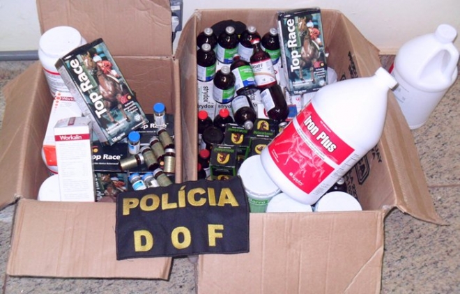 DOF apreende medicamentos e 58 kg de maconha