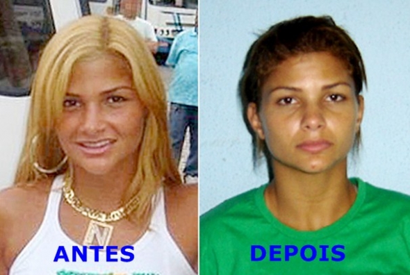 ConheÃ§a a rotina sem glamour da Xerifa da Rocinha na prisÃ£o