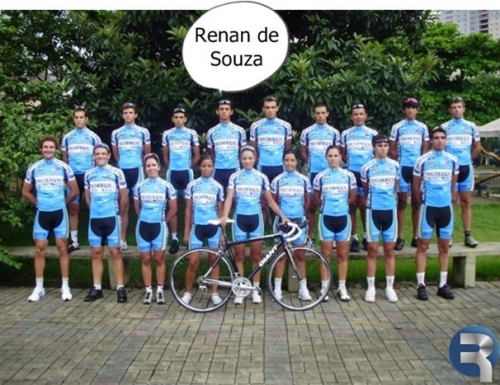 O atleta Sidrolandense Renan de Souza Ã© destaque no ciclismo em Santos