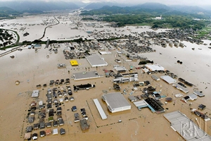 Fortes chuvas inundam, deixam 21 mortos e mantÃªm JapÃ£o em alerta mÃ¡ximo