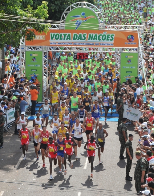 NÃºmero de inscritos da Meia-Maratona Volta das NaÃ§Ãµes jÃ¡ supera 6,1 mil