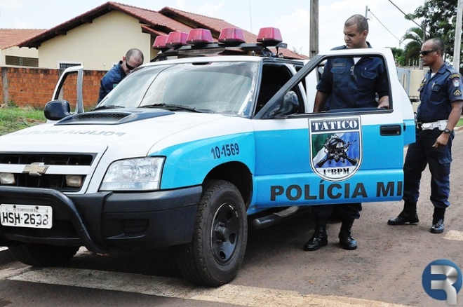 Marginais que assaltaram ADCS sÃ£o pegos em flagrante pela PM