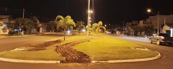 Iniciada a construÃ§Ã£o da pista de caminhada na Avenida Antero Lemes