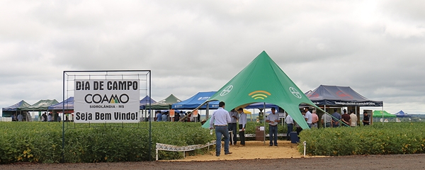 Dia de Campo da Coamo atrai mais de 200 produtores