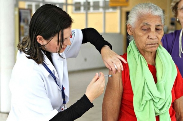 VacinaÃ§Ã£o contra a gripe nÃ£o atinge meta e Ã© prorrogada em SidrolÃ¢ndia