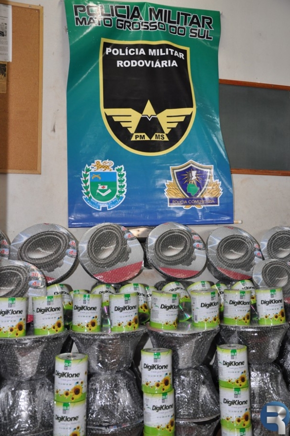 PRE apreende mercadorias importadas irregularmente do Paraguai